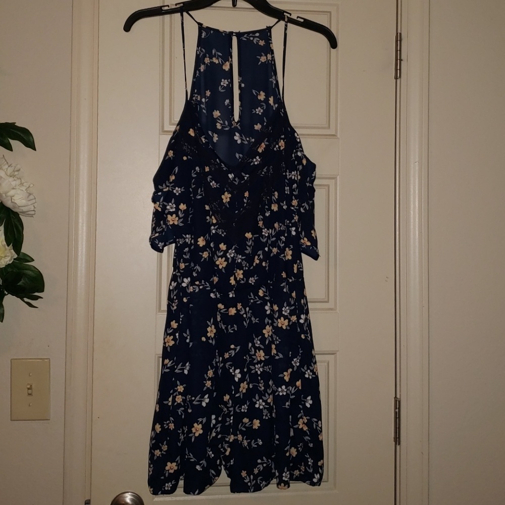 cold shoulder romper